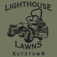 Lighthouse Lawns Hooded Pullover Sweatshirt - Heavy Blend™ Hooded Sweatshirt Design
